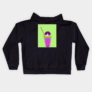 Donut milkshake no. 1 Kids Hoodie